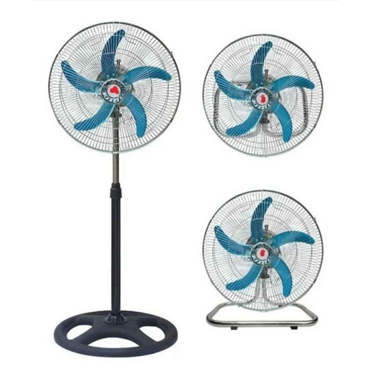 Ventilador Metálico 3 en 1, pack de 2 ud